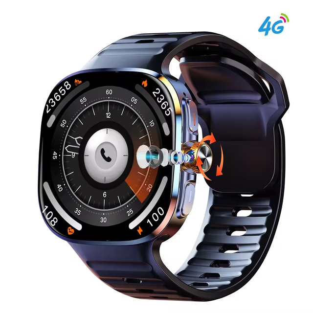 M99 Smartwatch 5G With 2.4inch Amoled Screen 900W Rotating Camera WIFI GPS Position Compass NFC Bluetooth Smart Watch Men Women
