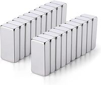 Bloc de terres rares personnalisé N35 N45 N52 Minecraft aimant en néodyme 60x10x5 aimants rectangulaires à vendre pour chevalier titulaire