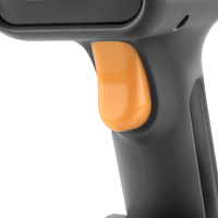 Lecteur de codes-barres 2D sans fil portable, lecteur de codes-barres sans fil BT portable industriel avec station de charge pour les opérations d'entrepôt