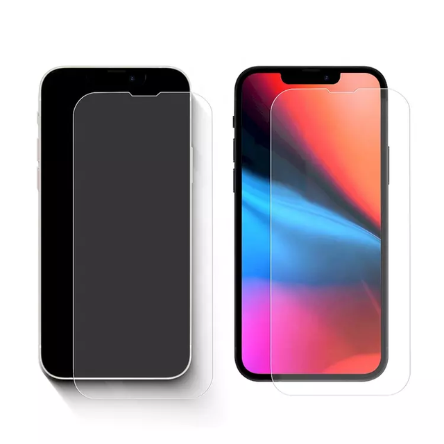 9h 2.5d 2 Pack 3 Pack Tempered Glass Screen Protector for Iphone 17 16 15 14 13 12 Pro 14 Pro Max 7 8 Plus 13 14 Protective Film