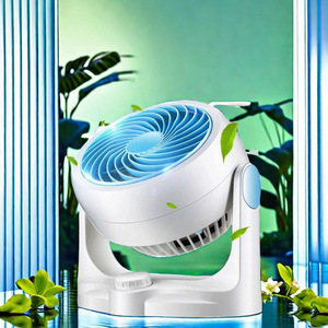 Ventilador de Circulación de Aire, Mini Ventilador de Mesa, 220 V, Control Táctil, Aspas de Plástico Blancas, de Pie, para Uso Doméstico - Product Image 1