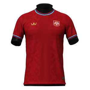 Personalizado 2024 Logotipo de impresión de alta calidad Nombre Número Ropa de fútbol Diseño <span class=keywords><strong>Serbia</strong></span> Club nacional Fútbol Jersey UNIFORME - Product Image 1