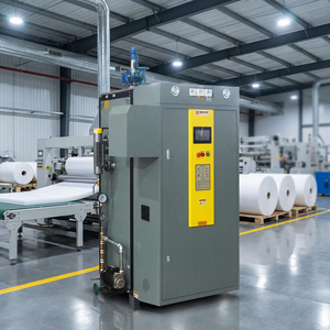 Générateur de vapeur vertical compact avec contrôle PLC PID, <span class=keywords><strong>chaudière</strong></span> à vapeur électrique 300 kg/h pour ligne de production de mousse EPE PU, Alger - Product Image 2