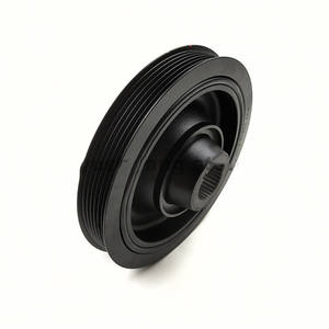 Poulie de courroie trapézoïdale Honda Accord, diamètre de pas 150 mm, alésage 50 mm, 3 rainures, en aluminium, pour vilebrequin de moteur de voiture - Product Image 4