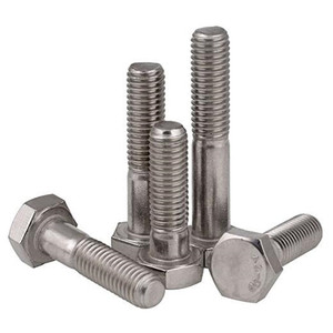 DIN931 DIN933 Hex <span class=keywords><strong>Bolt</strong></span> สแตนเลส A4-70 Hex <span class=keywords><strong>Bolt</strong></span> M6-10mm-150mm - Product Image 6