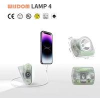 Lampe frontale sans fil WISDOM 4A avec fonction de banque d'énergie et certification connexe