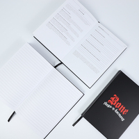 Carnet de planification budgétaire en cuir PU avec logo personnalisé, couverture rigide, non daté, organisateur financier mensuel et hebdomadaire, journal à couverture rigide