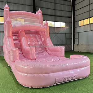 Lepai สไลเดอร์เป่าลมสำหรับเด็กผู้หญิงและผู้หญิงปาร์ตี้สีชมพู16.4ft - Product Image 3