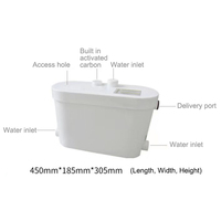 400w 220v pompe de levage des eaux usées pompe à eaux usées de levage électrique macérateur pompe de toilette de rinçage