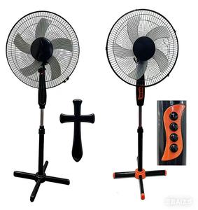 Ventilador de pie oscilante de 16 pulgadas con base cruzada y 3 velocidades, ideal para oficina, venta al por mayor - Product Image 4