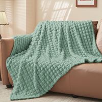 Couverture Polaire Ultra Douce et Chaude 3D de Noël, Anti-Acariens, Luxueuse et Moelleuse, Confortable pour Toutes Saisons, Taille Lit Simple, Automne