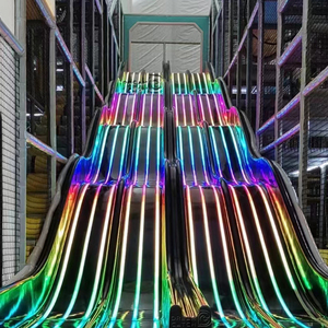 <span class=keywords><strong>Dream</strong></span> Catch Commercial Children LED Neon Light Kids Interactive Games Park Fibre de verre Indoor Playground Slide - Product Image 1