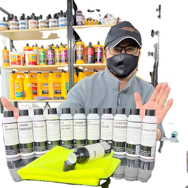 Бесплатный образец, автоматический детализирующий поставщик, натирающий Полироль, Полировочный состав, распылитель для автомобиля, защитное средство для чистки, шампунь для мытья