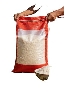Bolsas Tejidas de Polipropileno de 20kg, 25kg, 50kg con Ventana, Personalizadas con Impresión a Color para <span class=keywords><strong>Arroz</strong></span> - Product Image 1