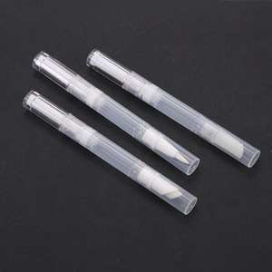 <b>Refillable</b> <b>Pen</b> Packaging 2ml 4ml Custom Twist-Up Plastic Cosmetic Eco-Friendly Transparent Liquid Makeup Packaging - Product Image 2