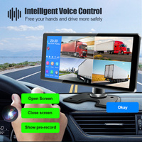 SPY usine sauvegarde caméra de recul caméra latérale 10.36 pouces moniteur écran tactile AHD DVR camion Bus voiture caméra