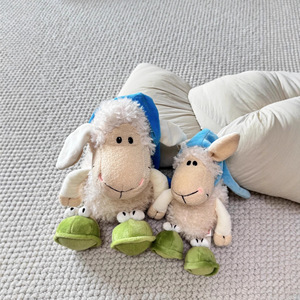 Peluche <span class=keywords><strong>de</strong></span> Oveja Alemana NI, Cordero <span class=keywords><strong>de</strong></span> Peluche, Almohada Adorable, Muñeco Cálido, Relleno <span class=keywords><strong>de</strong></span> Poliéster Súper Suave, Unisex, <span class=keywords><strong>Precio</strong></span> <span class=keywords><strong>de</strong></span> Fábrica, Regalo - Product Image 2