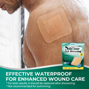 Sumifun เจลซิลิโคนตกแต่งแผลขั้นสูงวิธีการแก้ปัญหาการดูแลแผล2ชิ้น V10033 - Product Image 6