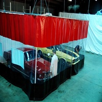 Rideaux de séparation pour cabine de peinture et atelier de carrosserie Auto-Guard de fabrication chinoise, de bonne qualité