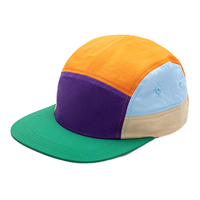 Casquettes de baseball snapback unisexe brodées 5 panneaux en tissu Oxford Dobby Heather Black de haute qualité, personnalisables, modèle 2026 XNKY OEM en gros