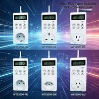 Termostato Inteligente con Pantalla LCD Digital y Retroiluminación Verde, Función de Ajuste de Temperatura con Histeresis, Plug and Play