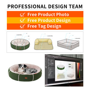 Sofá cama de lujo para mascotas cama duradera y cálida para dormir para perros y gatos lavado personalizado lindo lujo suave mascota pequeña Ded para perro - Product Image 2