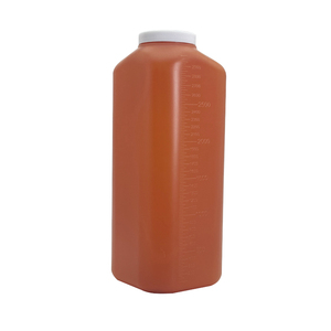 प्रयोगशाला में 24 घंटे यूरिन कलेक्टर प्लास्टिक स्क्रू कैप लीक-प्रूफ ई-अस्पताल के लिए - Product Image 1