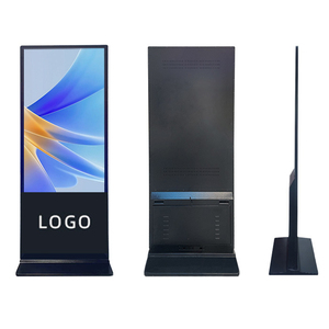 Kiosque tactile 55 pouces, écran totem, lecteur publicitaire, écran LCD ultra fin, signalisation numérique sur pied pour intérieur - Product Image 4