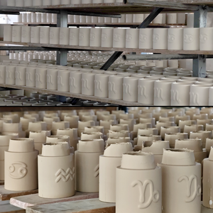 Bộ 12 lọ nến thủ công lãng mạn, tùy chỉnh, dành cho đám cưới, sinh nhật, cung hoàng đạo, 12 chòm sao - Product Image 3