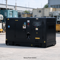 Yuchai 30kW 37,5kVA Geräuscharmer Dieselgenerator 3-Phasen Schalldichtes Aggregat mit Reinkupfer-Alternator für Gewerbe und Notstromversorgung CE