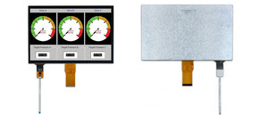 Écran LCD 10,1 pouces 1024×600 à large plage de température TTL -30 ° C à 80 ° Écran LCD TFT haute luminosité 900 nits avec écran tactile capacitif - Product Image 3