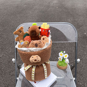 Bouquets de points <span class=keywords><strong>moins</strong></span> chers Cadeau de Saint-Valentin de Noël Bouquet de jouets en peluche Capybara - Product Image 6