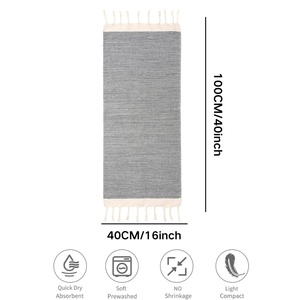 Toalla Turca Peshtemal 100% Algodón con Borlas, Ligera, de Secado Rápido, para Playa, con Logotipo Personalizado, para Hammam, Baño, <span class=keywords><strong>Piscina</strong></span> y Viajes - Product Image 3