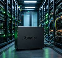 Server NAS Kompak 2-Bay DS425+ Maksimal 32GB DDR4 ECC Dual 2.5GbE M.2 NVMe Cache untuk Berbagi File SOHO dan Cadangan Media
