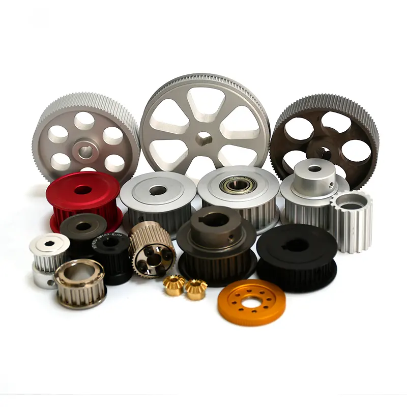 CNC gear steel aluminum timing pulley HTD S3M S5M S8M 18 19 20 21 22 24 25 26 28 30 32 34 36 tooth with keyway