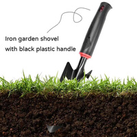 Top qualité petit Mini ferme outil jardin Camping fer métal plastique poignées pelle à main