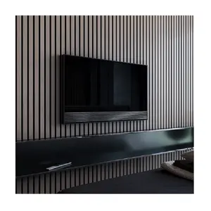 Современные роскошные деревянные настенные панели 3d для интерьера дома, виллы, офиса, отеля
