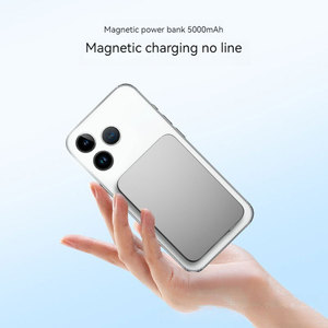 Magsaffered PD บางเฉียบชาร์จเร็ว20W แบตเตอรี่สำรองแม่เหล็กแพ็คไร้สายแบบพกพาสถานีพลังงานสำหรับ <span class=keywords><strong>iPhone</strong></span> - Product Image 2