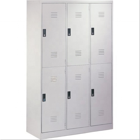 China Factory Direct Sale Custom Design Metal Store Cabinet Iron Locker for Store Equipment