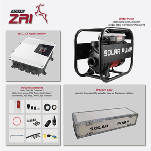 Zri <b>Solar</b> Surface Water <b>Pump</b> With High Flow & Head Brushless Motor for Agriculture Mini System ZSHF-ADHY <b>Solar</b> Surface Water Pum - Product Image 5