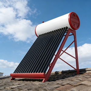 Chauffe-<span class=keywords><strong>eau</strong></span> solaire à tubes sous vide à haute conservation de la chaleur, tube sous vide pour appartement, villa, maison de campagne, chauffe-<span class=keywords><strong>eau</strong></span> solaire à tubes sous vide approuvé ISO - Product Image 1