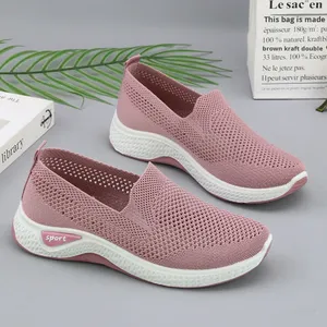 Zapatos Casuales para Mujer 2025, Zapatos Deportivos con Suela Suave y Tejido de Malla, Estilo Calcetín, Suministro Directo de Fábrica - Product Image 3