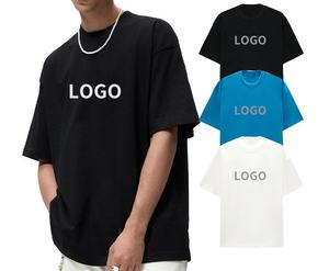 Camiseta Personalizada al por Mayor, Unisex, Tejida, 100% Algodón, Anti-Pilling, Manga Corta, Corte Holgado, Talla Grande, con Etiqueta Personalizada - Product Image 1