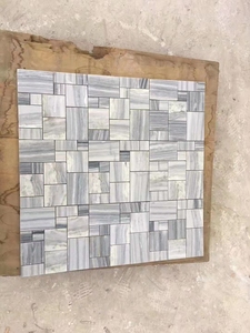 Nhà Sản Xuất Mẫu Đá Thật Tự Nhiên Sân Ngoài Trời Đế Nhựa Lồng Vào Nhau Sàn Lát Sàn Đá Cẩm Thạch Tự Làm - Product Image 6