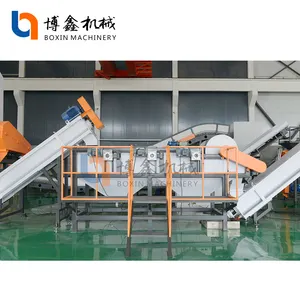 1500kg/h Pp Pe Hdpe Ldpe Soft Film Recycling Washing Line Lowest Prices Factory Direct Sale