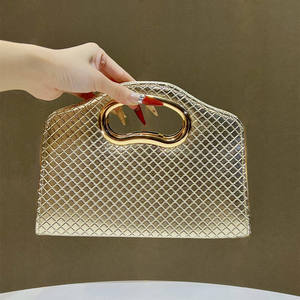 Sac de soirée de luxe 2026 à motif tissé pour femme, sacs fourre-tout de créateur tendance pour femme, sacs à main de luxe haut de gamme, sacs de soirée élégants - Product Image 1