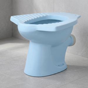 Luxury Magenta Vitrosa Anglo Indian Ceramic EWC S/P <b>Trap</b> Commode Floor Mounted Bathroom Toilet Pan Toilet Chair - Product Image 5