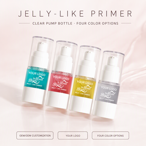 Base de maquillage hydratante HKH Jelly Like Face Primer, 4 couleurs au choix, correctrice de couleur, OEM ODM, marque privée - Product Image 1