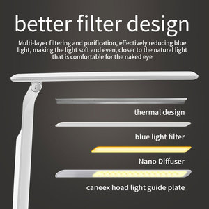 Nuevo producto al por mayor, lámpara de mesa de estudio <span class=keywords><strong>LED</strong></span>, fabricante de muebles de sala de estar para el hogar, lámpara de luz moderna para escritorio de estudio - Product Image 4