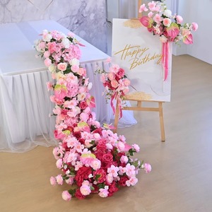ของตกแต่งดอกไม้ทำมือสไตล์โมเดิร์นขายดี สำหรับงานแต่งงาน ตกแต่งหลังโรงเรียน ดอกไม้ขนาดใหญ่ ตกแต่งโต๊ะ - Product Image 6